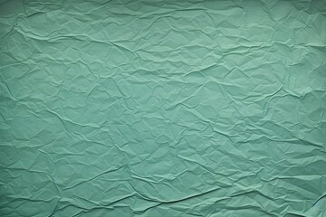 Mint Green dark wrinkled paper background with frame blank empty with copy space for product design or text copyspace mock-up template