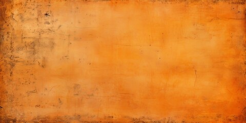 Fototapeta na wymiar Orange background paper with old vintage texture antique grunge textured design, old distressed parchment blank empty with copy space for product 