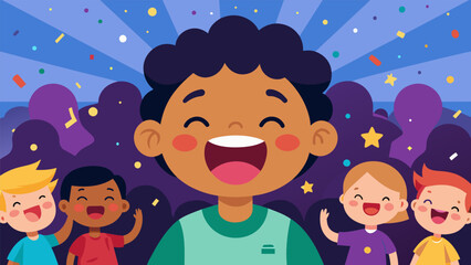 As the party drew to a close the childs contagious smile and beaming confidence served as a reminder that this was just the first of many