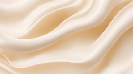 Luxurious silk satin fabric background. Soft, smooth texture with elegant waves and folds.