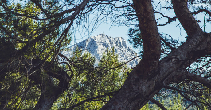 Sainte Victoire in Provence, France