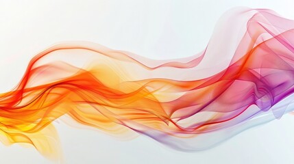 Flowing abstract background. template background for workflow layout, diagram, number options or web design,abstract colored smoke curves and wave on white background, close up
