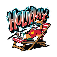 Obraz premium a-vibrant-4k-vector-illustration-of-a-retro-style--x3Qp_jE3TfuFJZ-EX_NnAQ-bRdhFKz4RC2XcD4zp_0AxA