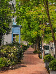 street in the city, georgetown Washington 