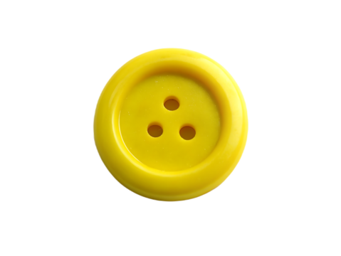 Button isolated on transparent background