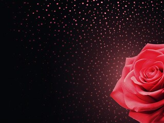 Rose background with light bokeh abstract background texture blank empty pattern with copy space for product design or text copyspace mock-up 