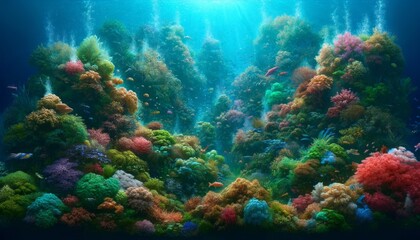 Fototapeta na wymiar Magical Underwater World