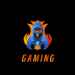 The Ninja mascot logo for gamers
