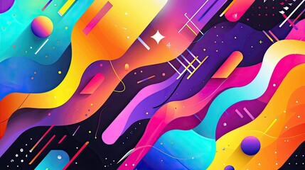 Abstract geometric backgrounds