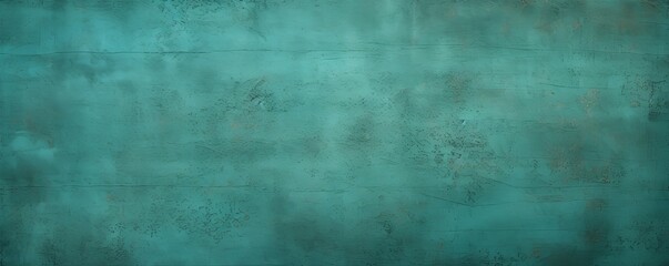 Fototapeta na wymiar Teal background paper with old vintage texture antique grunge textured design, old distressed parchment blank empty with copy space for product 