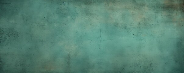 Teal background paper with old vintage texture antique grunge textured design, old distressed parchment blank empty with copy space for product 