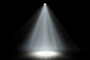 Fototapeta na wymiar Stage spotlight effect, black background, by rawpixel