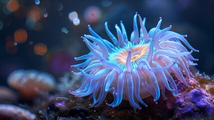 Sea anemones are fascinating and eerie in the underwater world. These amazing creatures use special cells called nematocysts. It has a poisonous harpoon-like structure that stuns and captures prey.