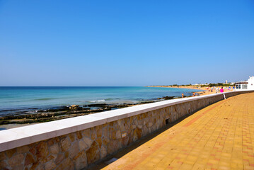 Marina Di Salve Beach (pescoluse) Puglia Italy