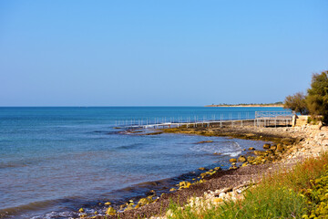 Marina Di Salve Beach (pescoluse) Puglia Italy