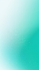 Turquoise color gradient light grainy background white vibrant abstract spots on white noise texture effect blank empty pattern with copy space