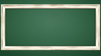 Empty white wooden frame on background