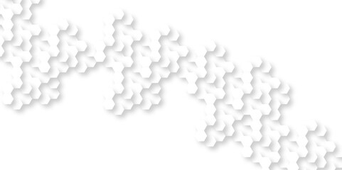Abstract 3d background. Abstract white background with hexagons. Abstract hexagon polygonal pattern background vector. seamless bright white abstract honeycomb background.