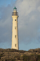 Towering California Lighthouse on the Northern Tip