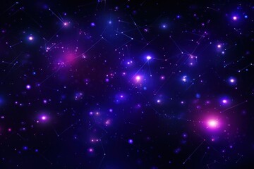 Obraz premium Neon space and stars background backgrounds astronomy universe.