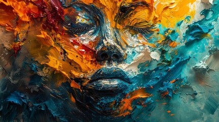 Fototapeta premium Craft a visually stunning artwork that celebrates the human spirit