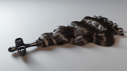 D Rendered Hair Curler A Modern Tool for Creating Radiant Curls