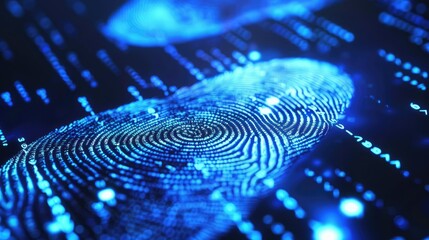 Biometric security system scanning fingerprints for access control