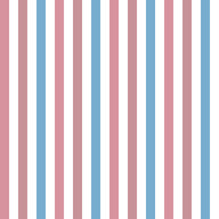 Pattern stripe seamless blue pink colors design for fabric, textile, fashion design, pillow case, gift wrapping paper; wallpaper etc. Vertical stripe abstract background.