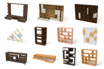 Fototapeta premium Furniture Models Collection