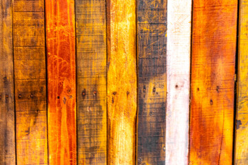 Wooden boards wall or door texture pattern in Mexico.