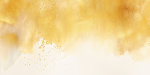 Gold watercolor background texture soft abstract illustration blank empty with copy space 