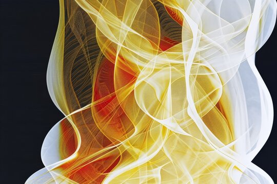 Swirling vortex background of tech innovations, dynamic and ever-evolving nature of business technologies.. Beautiful simple AI generated image in 4K, unique.