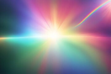 holographic rainbow flare