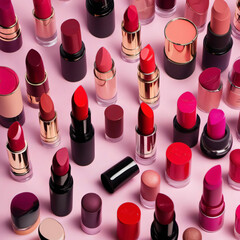 Lipstick collection is designed for beauty salon, cards, printing, poster and you can use it for different occasions.