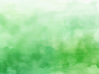 Green watercolor background texture soft abstract illustration blank empty with copy space for product design or text copyspace mock-up