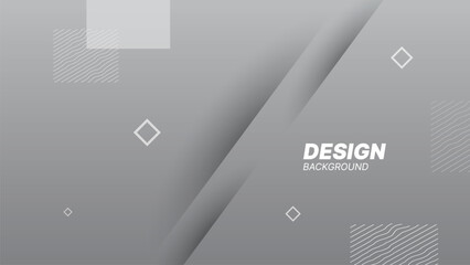 A vector grey background with geometric lines and shapes, ideal for contemporary design projects.