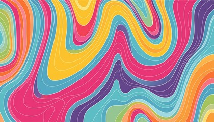 colorfull liquid acrylic paint or fluid bubble flow wallpaper, Abstract background,