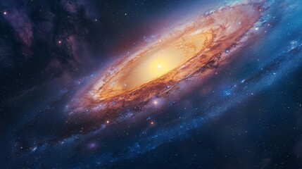 Galaxy: A stunning photo of the Andromeda Galaxy