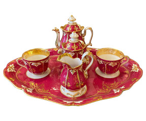  Image of Beautiful Tea Cups Set