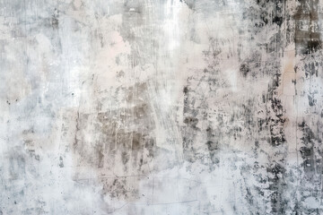 Fototapeta na wymiar Grey concrete wall texture with black patina, grunge.