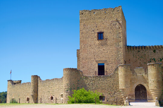 Castle in Pedraza, Castilla Leon in Spain