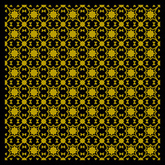 Abstract geometric pattern with ornament color gold