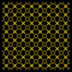 Abstract geometric pattern with ornament color gold