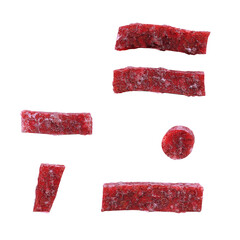 Creepy & Scary 3D Alphabet PNG Letters