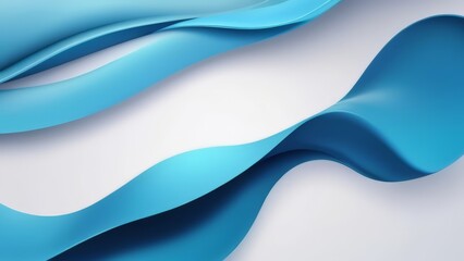 Clean Flowing Geometric Waves Ideal for Creative Backgrounds
