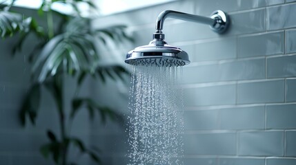 Explore the simplicity of watersaving showerheads for reducing water usage in bathrooms , 8k