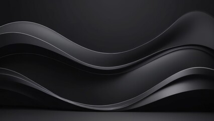 Fototapeta premium Dark Wavy in abstract background Suitable for Banner Wallpaper