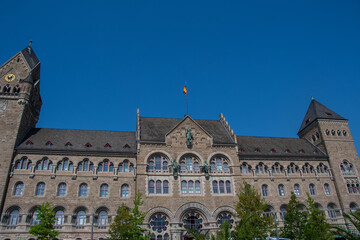 The Prussian government building in the Rhine complex in Koblenz