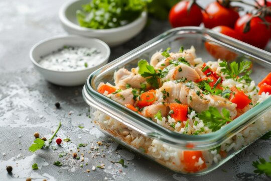 Breakfast and second breakfast options in pre cooked, ready to eat bento boxes, perfect for meal prep and suhur.