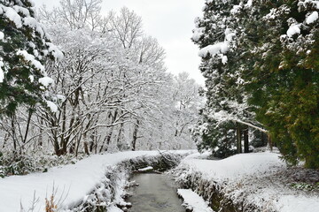 冬の剣龍峡（新潟県） © UI_forever